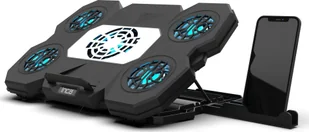 INCA Notebook Kühler INC-614GMS Gaming, 9-17", 5 Lüfter - Podkładki chłodzące pod laptopa - miniaturka - grafika 1