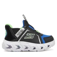 Buty dla chłopców - Sneakersy Skechers Hypno-Flash 2.0-Brisk-Brights 403830N/BBLM Czarny - miniaturka - grafika 1
