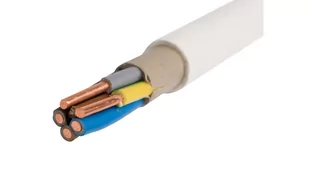 Elektrokabel Przewód instalacyjny okrągły 450/750V YDY 5x4 - Przewody elektryczne - miniaturka - grafika 2