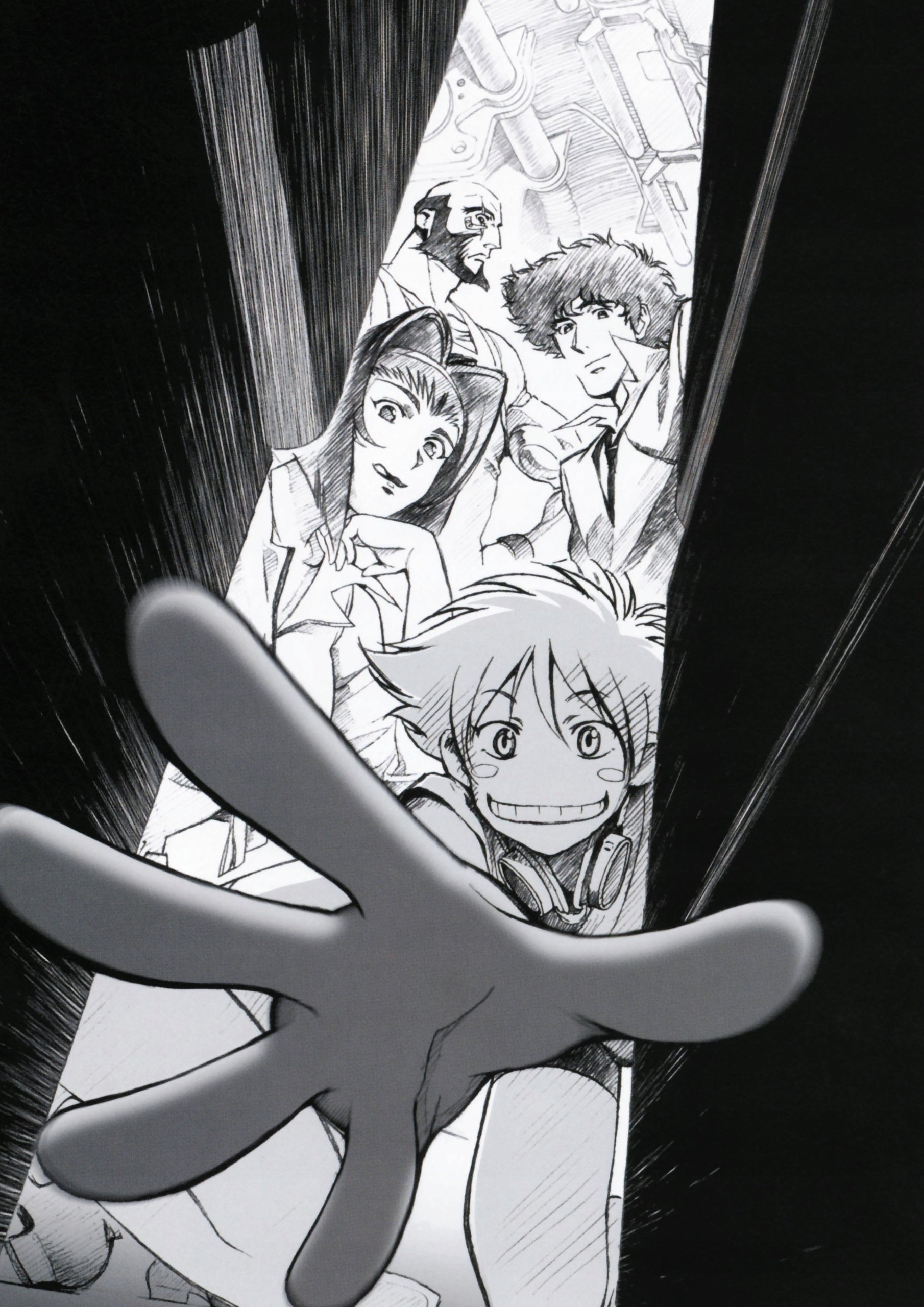 Plakat A3 anime manga Cowboy Bebop