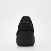 Torby męskie - Reserved - Plecak z łączonych materiałów - Czarny - miniaturka - grafika 1