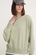 Bluzy damskie - Pepe Jeans bluza EVELYN damska kolor zielony gładka PL581442 - miniaturka - grafika 1