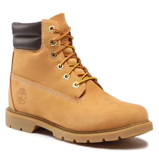 Botki damskie - Trapery Timberland Linden Woods Wp 6 Inch TB0A161G2311 Wheat Nubuck - grafika 1