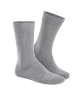 Skarpetki męskie - Hudson Męskie skarpety Relax Cotton Soh, srebrny (srebrny 0502), 43-44 EU - miniaturka - grafika 1