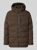 Kurtki męskie - Parka z kapturem i kieszeniami z patką model ‘TEXXXACTIVE’ - miniaturka - grafika 1