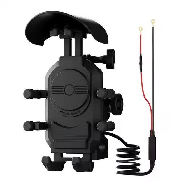 UCHWYT MOTOCYKLOWY 360 NA TELEFON ANTYWIBRACYJNY ŁADOWARKA LW-2056A2