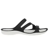 Klapki i japonki damskie - Crocs, Klapki damskie, czarny, rozmiar 38/39 - miniaturka - grafika 1