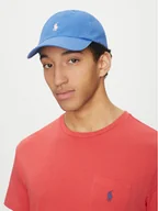 Czapki i chusty sportowe męskie - Polo Ralph Lauren Czapka z daszkiem Chino Ball Cap 710667709121 Niebieski - miniaturka - grafika 1