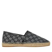 Espadryle męskie - Espadryle KARL LAGERFELD KL70125 Czarny - miniaturka - grafika 1