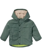 Bluzy i sweterki niemowlęce - Noppies Kurtka zimowa "Gamones" w kolorze zielonym - miniaturka - grafika 1
