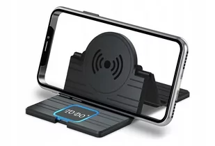 Ładowarka indukcyjna do telefonu WR-12 15W czarna - Ładowarki do telefonów - miniaturka - grafika 1