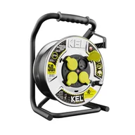 Przedłużacze i rozgałęźniki - Przedłużacz bębnowy Kel Heavy Duty W-99281, 50M/3X2,5 - miniaturka - grafika 1