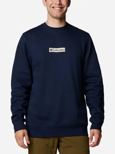 Bluza bez kaptura męska Columbia Columbia Trek Crew 1957933463 M Granatowa (195981272536) - Bluzy męskie - miniaturka - grafika 1