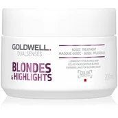 Odżywki do włosów - Goldwell Dualsenses Blondes And Highlights 60 Sec Treatment (200ml) - miniaturka - grafika 1