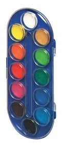 Herlitz Sp. z o. o. FARBY AKWAREL.12 KOLORÓW LOCOMOTIW - Zabawki kreatywne - miniaturka - grafika 3