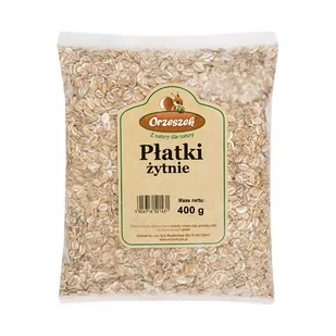 Płatki żytnie Orzeszek - 400 g - Płatki śniadaniowe i musli - miniaturka - grafika 1