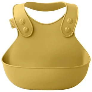 BIBS PREMIUM BIB MUSTARD śliniak silikonowy - Śliniaki i fartuszki - miniaturka - grafika 1