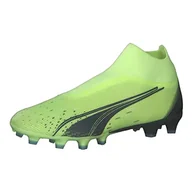 Piłka nożna - PUMA Męskie buty piłkarskie Ultra Match+ Ll Fg/Ag, Fizzy Light paryski noc niebieski blask, 47 EU - miniaturka - grafika 1