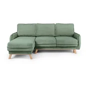 Narożniki - Zielony sztruksowy rozkładany narożnik Tori – Bonami Selection - miniaturka - grafika 1