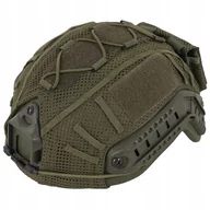 Odzież taktyczna i umundurowanie - Pokrowiec na Hełm LHO-01 Ochronny MASKPOL Kuloodporny i Odłamkoodporny PLHO-RG-01 - Ranger Green - miniaturka - grafika 1