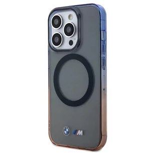 BMW BMHMP15XHTGE iPhone 15 Pro Max 6.7" szary/grey hardcase Gradient Bumper MagSafe - Etui i futerały do telefonów - miniaturka - grafika 2