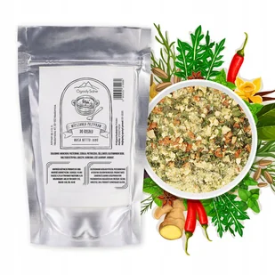 Przyprawa do ROSOŁU 100g wysokiej jakości mieszanka ziół do bulionu KURKUMA - Buliony i przyprawy w kostkach - miniaturka - grafika 1