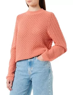 s.Oliver Sales GmbH & Co. KG/s.Oliver Damski sweter z wzorem Ajour, pomarańczowy, XXL - Swetry damskie - miniaturka - grafika 1