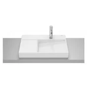 Umywalki - ROCA A327274S0B HORIZON Umywalka nablatowa VIEW 60x42 cm z otworem na bateri? biały połysk Supraglaze? - miniaturka - grafika 1