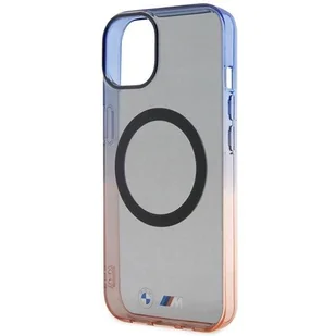 Etui BMW BMHMP14SHTGE iPhone 14 6.1" szary/grey hardcase Gradient Bumper MagSafe - Etui i futerały do telefonów - miniaturka - grafika 6