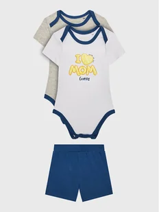 Guess Komplet 2 par body i szorty P3GG02 KAEE0 Kolorowy Regular Fit - Spodenki damskie - miniaturka - grafika 1