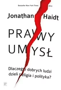 Smak słowa Prawy umysł - Jonathan Haidt - Ezoteryka - miniaturka - grafika 1