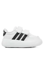 Buty dla dziewczynek - adidas Sneakersy Breaknet 2.0 ID5276 Biały - miniaturka - grafika 1