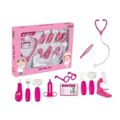 Zabawy w naśladowanie dorosłych - Zestaw lekarski różowy Artyk - miniaturka - grafika 1