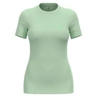 Koszulki i topy damskie - Koszulka damska ODLO Merino 160 BL TOP krótki rękaw 100% wełna merino - miniaturka - grafika 1