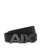 Paski - Armani Exchange Pasek Męski 951058 CC505 43120 Czarny - miniaturka - grafika 1