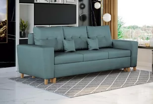 NOWOCZESNA SOFA DO SALONU Z POJEMNIKIEM - ELIO - TKANINA VELUTTO - Sofy i kanapy - miniaturka - grafika 1