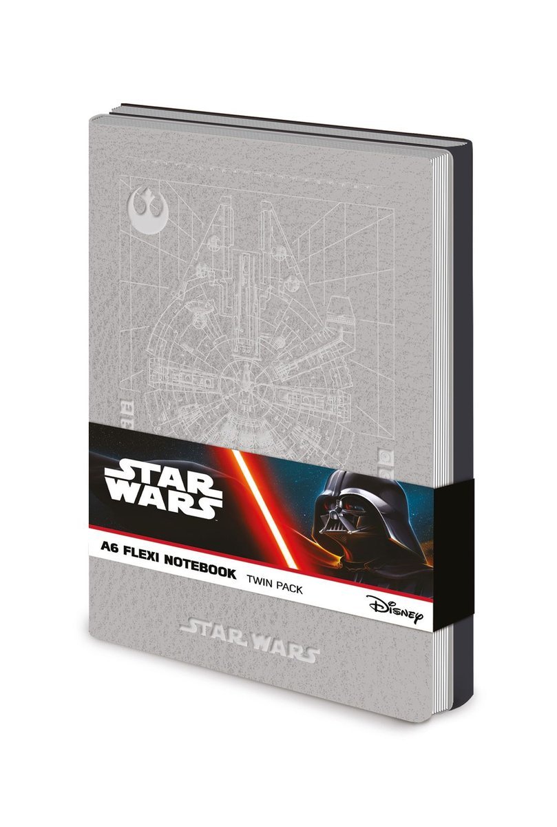 Zestaw 2 zeszytów A6 Star Wars Rebel Gwiezdne Wojny dla chłopca do szkoły