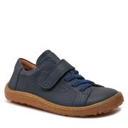 Buty dla chłopców - Sneakersy Froddo Barefoot Elastic G3130241 D Dark Blue - miniaturka - grafika 1