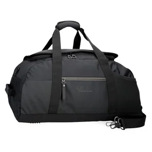 Pepe Jeans Sail up Torba podróżna Czarny 56x32x25,5 cm Poliester i PU 45,7 l by Joumma Bags, Czarny (Black), Talla única, Torba podróżna - Torby podróżne - miniaturka - grafika 1