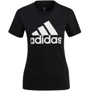 ND05_K10205-L GL0722 Koszulka damska adidas Essentials Regular T-Shirt czarna GL0722 r.L - Koszulki i topy damskie - miniaturka - grafika 1