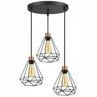 Lampy sufitowe - Lampa Wisząca Sufitowa Żyrandol Plafon Led - miniaturka - grafika 1