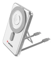 Powerbanki - Verbatim 32276 bank mocy 5000 mAh Bezprzewodowe ładowanie Srebrny - miniaturka - grafika 1