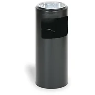 Wyposażenie miejsc publicznych - MARS Metalowa popielniczka zewnętrzna, 20 l, czarna 6041-černá - miniaturka - grafika 1