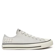 Trampki damskie - Trampki Converse Chuck Taylor All Star Crafted Laces A12579C Szary - miniaturka - grafika 1