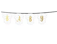 Baby shower i roczek - GIRLANDA BABY GENDER PARTY, IT'S A BOY IT'S A GIRL - miniaturka - grafika 1