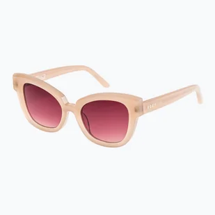 Okulary przeciwsłoneczne damskie Roxy Caleta shiny tapioca/brown gradient - Okulary przeciwsłoneczne - miniaturka - grafika 1