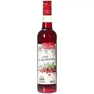 Syropy i koncentraty owocowe - Premium Rosa Syrop z żurawiny 400 ml () 132212 - miniaturka - grafika 1