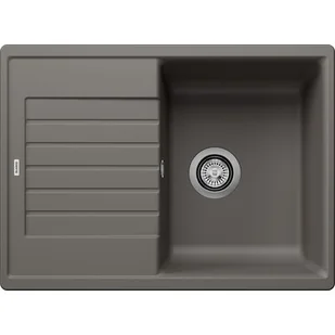 Zlewozmywak granitowy BLANCO Zia 45 S Compact Silgranit Wulkaniczny szary 527380 - Zlewozmywaki - miniaturka - grafika 1