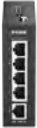 Switch D-Link - przemysłowy - unmanaged - 5 x 10/100 - montowany na szynie DIN - DIS 100E-05 DIS-100E-05