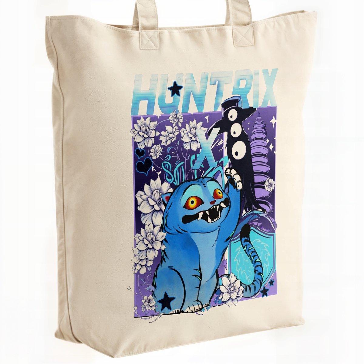 Torba bawełniana premium KPopowe Łowczynie Demonów Huntrix Saja Dla Fanów